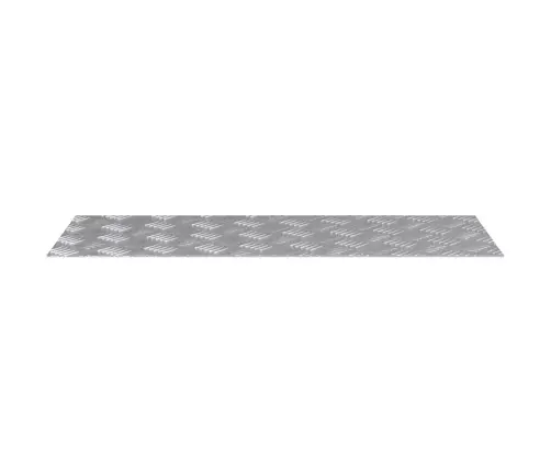 Šaha Plāksnes 4 Pcs Sudraba 80 X 30 Cm Alumīnijs Vidaxl