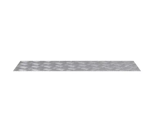 Ruudulised Plaadid 2 Pcs Hõbedane 90 X 30 Cm Alumiinium Ruudulised Plaadid 2 Pcs Hõbedane 90 X 30 Cm Alumiinium