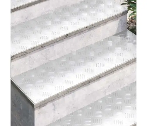 Šaha Plāksnes 4 Pcs Sudraba 100 X 30 Cm Alumīnijs Vidaxl