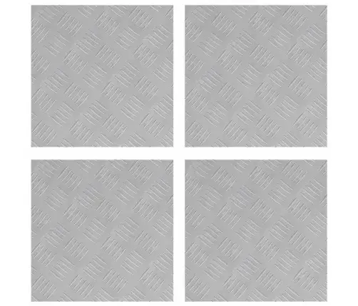 Šachmatiniai Lakštai 4 Pcs Sidabro 40 X 40 Cm Aliuminis