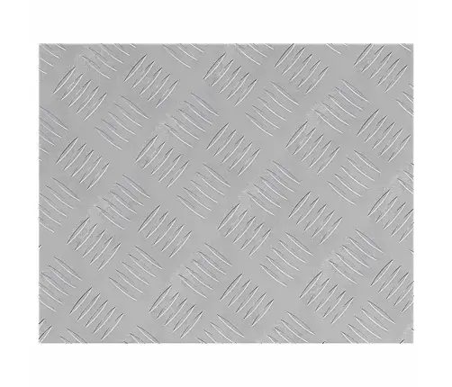 Šaha Plāksnes 4 Pcs Sudraba 50 X 40 Cm Alumīnijs Vidaxl