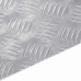 Šaha Plāksnes 2 Pcs Sudraba 80 X 40 Cm Alumīnijs Vidaxl