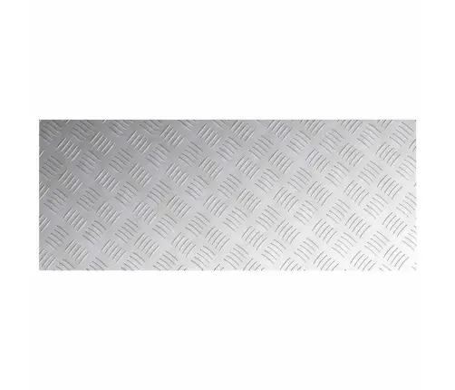 Šaha Plāksnes 2 Pcs Sudraba 100 X 40 Cm Alumīnijs Vidaxl