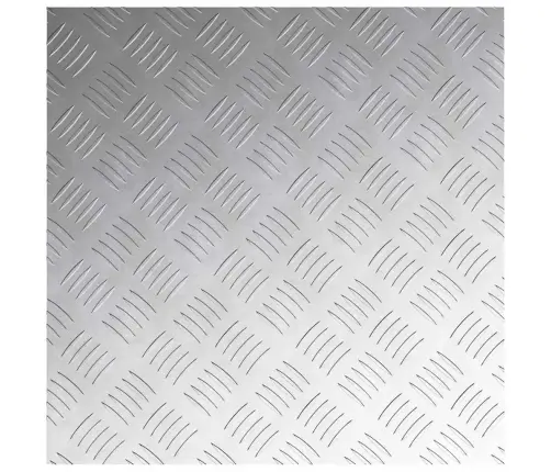 Šaha Plāksnes 4 Pcs Sudraba 50 X 50 Cm Alumīnijs Vidaxl