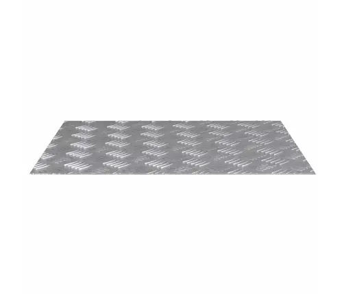Astme Katte Ristkülik 2 Pcs Hõbedane 60 X 50 Cm Alumiinium