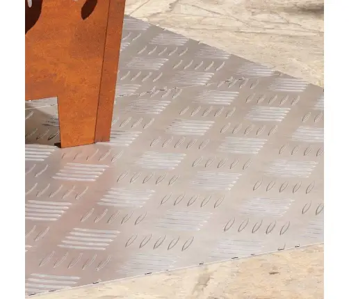 Šaha Plāksnes 2 Pcs Sudraba 90 X 50 Cm Alumīnijs Vidaxl