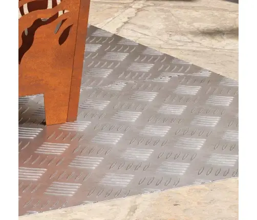 Šachmatiniai Lakštai 2 Pcs Sidabro 100 X 50 Cm Aliuminis