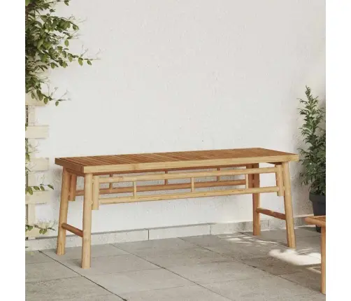 Dārza Sols 110X38X45 Cm Bambuss Vidaxl