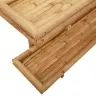 Seinale Kinnitatav Riiul Riiuliga Pruun 45 X 26 X 60 Cm Bambus