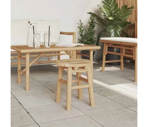 Jalgtool Bambuse Loomulik 30 X 30 X 36 Cm Bambus