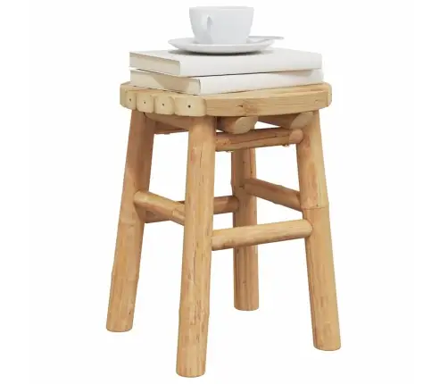 Jalgtool Bambuse Loomulik 30 X 30 X 36 Cm Bambus