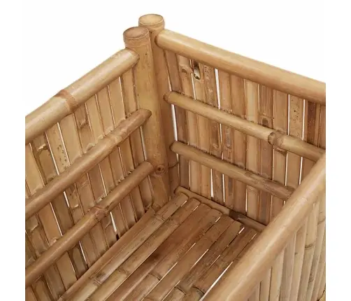 Kõrge Peenar Pruun 90 X 35 X 70 Cm Bambus