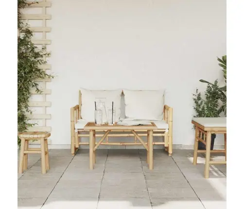 Kafijas Galdiņš Brūna 70 X 40 X 36 Cm Bambuss Vidaxl