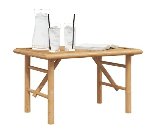 Kafijas Galdiņš Brūna 70 X 40 X 36 Cm Bambuss Vidaxl