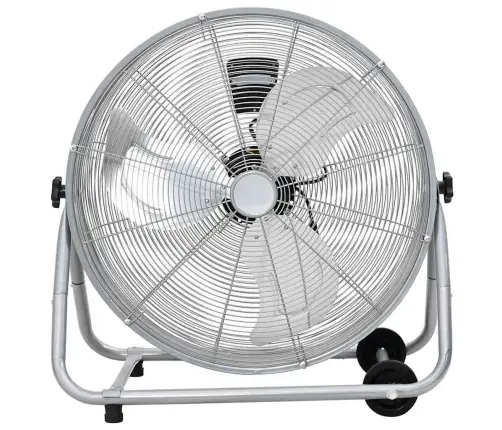 Ventilators Uz Riteņiem, 3 Ātrumi, Sudraba Krāsā, Φ64 Cm Vidaxl