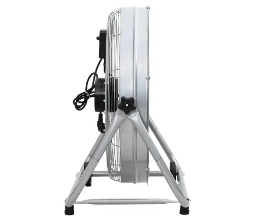 Ventilators Uz Riteņiem, 3 Ātrumi, Sudraba Krāsā, Φ64 Cm Vidaxl