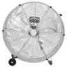 Ventilators Ar Ritenīšiem, 3 Ātrumi, Sudraba Krāsā, Φ77 Cm Vidaxl