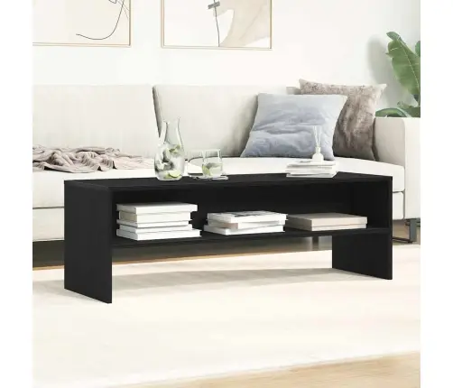 Tv Skapis Melns Ozols 120X40X40 Cm Engineered Wood Vidaxl