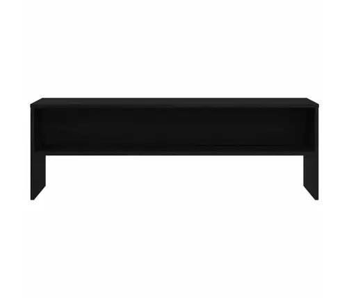 Tv Skapis Melns Ozols 120X40X40 Cm Engineered Wood Vidaxl