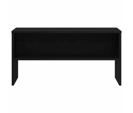 Tv Skapis Melns Ozols 80X40X40 Cm Engineered Wood Vidaxl