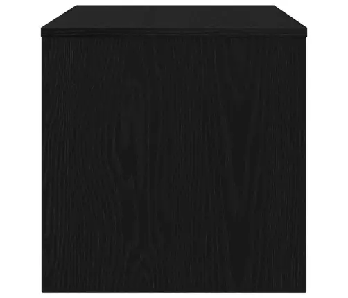 Tv Skapis Melns Ozols 80X40X40 Cm Engineered Wood Vidaxl