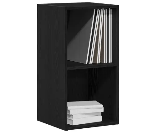 Lp Hoiukast Must Tamm 71X34X36 Cm Engineered Wood