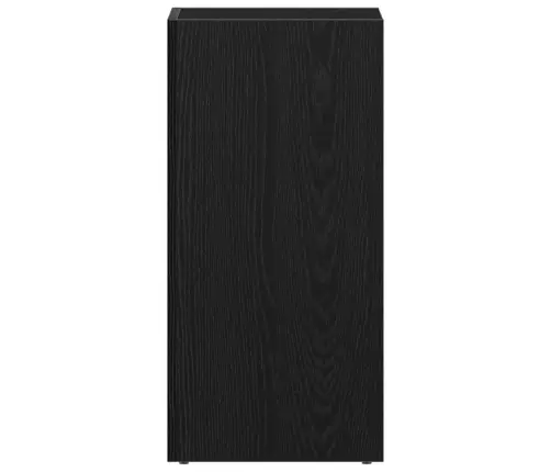 Lp Hoiukast Must Tamm 71X34X36 Cm Engineered Wood