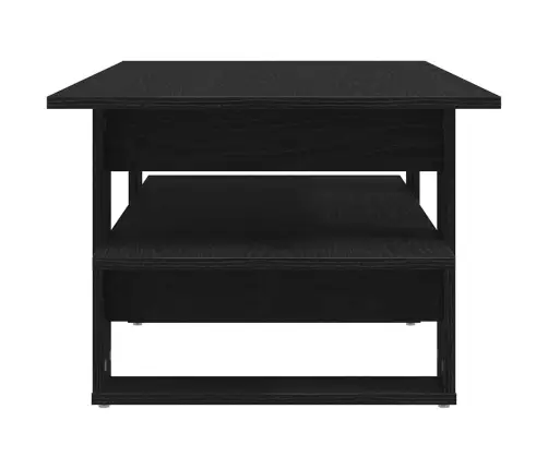 Kafijas Galdiņš Melns Ozols 102 X 55 X 42 Cm Inženierijas Koks Vidaxl