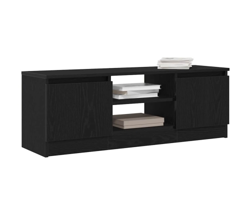 Tv Skapis, Melns Ozola 102X30X36 Cm Inženierijas Koks Vidaxl