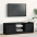 Tv Skapis, Melns Ozola 102X30X36 Cm Inženierijas Koks Vidaxl