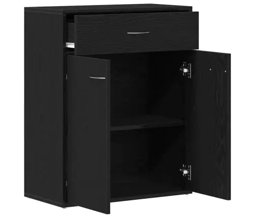 Kabalas Juodas Ąžuolas 60 X 30 X 75 Cm Apdirbta Mediena