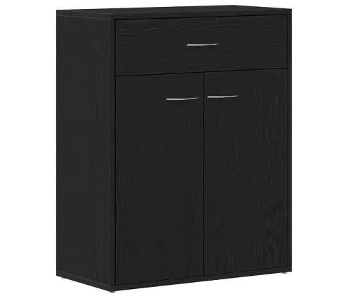 Kabalas Juodas Ąžuolas 60 X 30 X 75 Cm Apdirbta Mediena