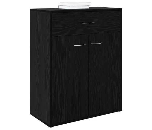 Kõide Sahtliga Must Tamm 60 X 30 X 75 Cm Tehispuit