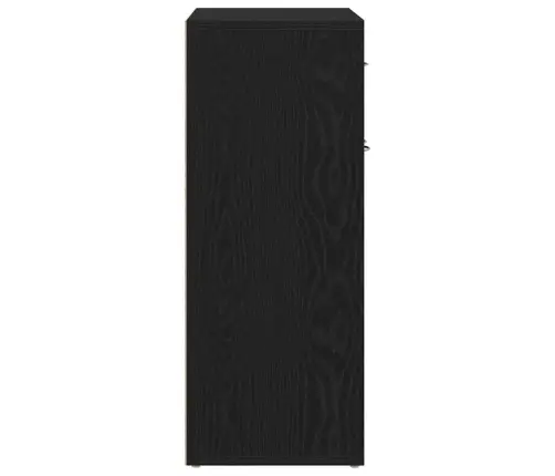 Kabalas Juodas Ąžuolas 60 X 30 X 75 Cm Apdirbta Mediena