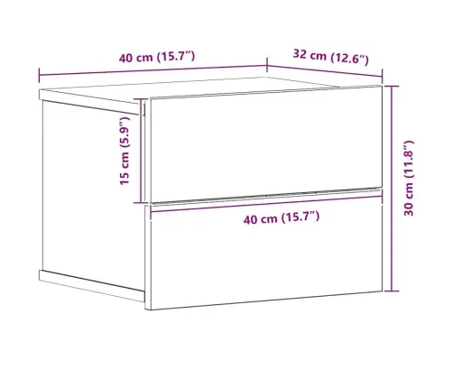 Öölambi Kapp Sahtliga Must Tamm 40 X 30 X 30 Cm Tehispuit
