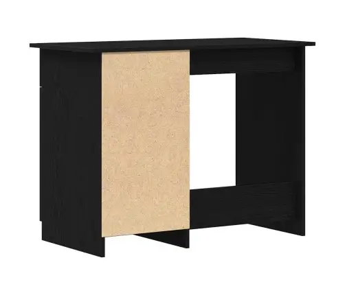 Laud Sahtliga Uksega Must Tamm 100 X 50 X 76 Cm Tehispuit