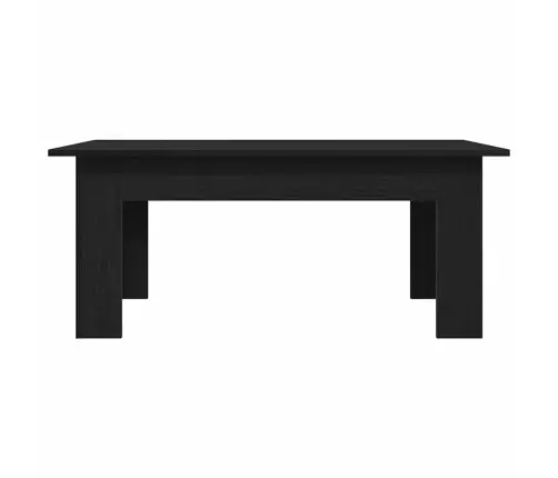 Kafijas Galdiņš Melns Ozols 100 X 60 X 42 Cm Inženierijas Koks Vidaxl