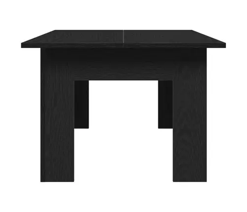 Kafijas Galdiņš Melns Ozols 100 X 60 X 42 Cm Inženierijas Koks Vidaxl