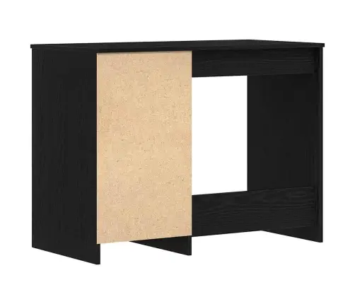 Galds Melns Ozols 100 X 50 X 76 Cm Inženierijas Koks Vidaxl