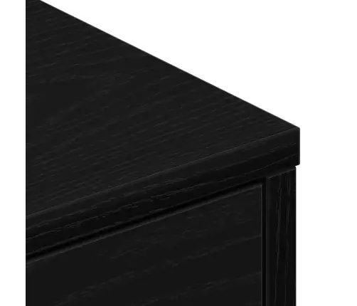 Televizora Stends Melna 80 X 34 X 35.5 Cm Inženierijas Koks Vidaxl