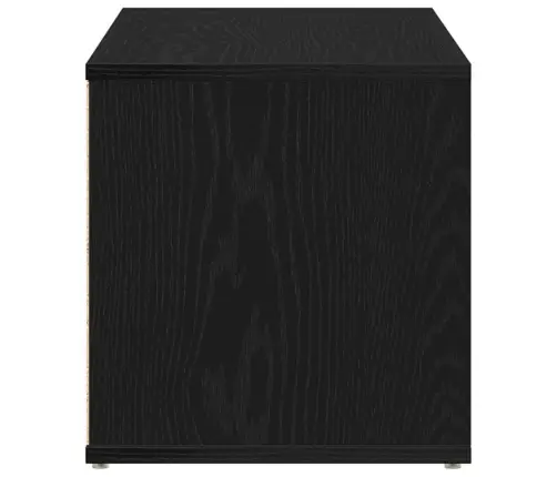 Televizora Stends Melna 80 X 34 X 35.5 Cm Inženierijas Koks Vidaxl