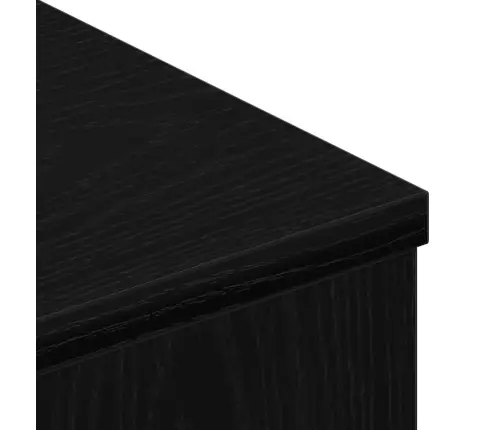 Televizora Stends Melna 80 X 34 X 30 Cm Inženierijas Koks Vidaxl