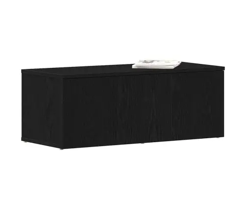 Televizora Stends Melna 80 X 34 X 30 Cm Inženierijas Koks Vidaxl