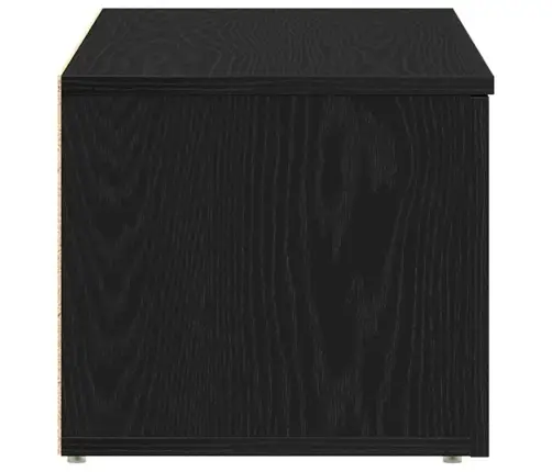 Televizora Stends Melna 80 X 34 X 30 Cm Inženierijas Koks Vidaxl