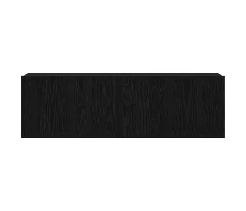 Televizoru Skapji Melns Ozols 100 X 30 X 30 Cm Vidaxl