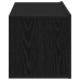 Televizoru Skapji Melns Ozols 100 X 30 X 30 Cm Vidaxl