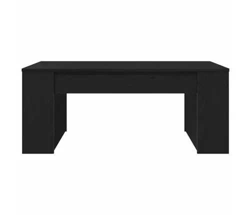 Kafijas Galdiņš Melnā Ozolā 102X55X42 Cm Inženierijas Koks Vidaxl