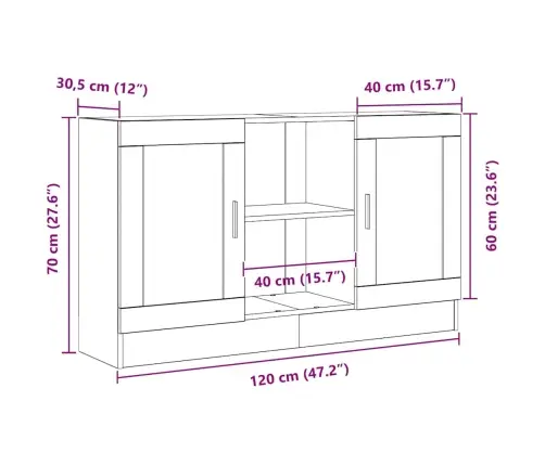 Kabalas Juoda 120 X 30.5 X 70 Cm Apdirbta Mediena Kabalas Juoda 120 X 30.5 X 70 Cm Apdirbta Mediena