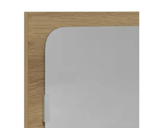 Vannasistabas Spogulis Artisanal Ozols 90X10,5X37 Cm Inženierijas Koks Vidaxl