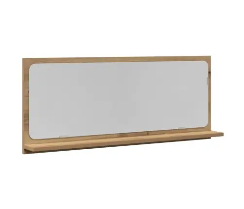 Vannasistabas Spogulis Artisanal Ozols 90X10,5X37 Cm Inženierijas Koks Vidaxl